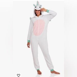 Secret Treasures Unicorn Onesie Union Suit Pajamas Costume XS
